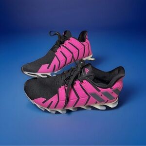 Rare Adidas Women's Spring Blade Razor Shoe Size 7.5 Pink/Black